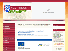 Tablet Screenshot of libechov.cz